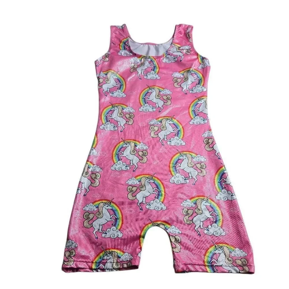 Unitard unicorn rainbow M/150